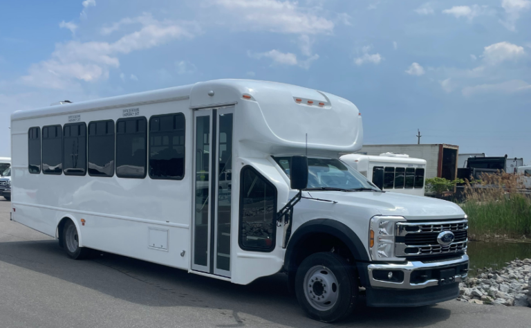 Crestline bus delivery