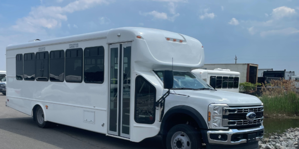 Crestline bus delivery